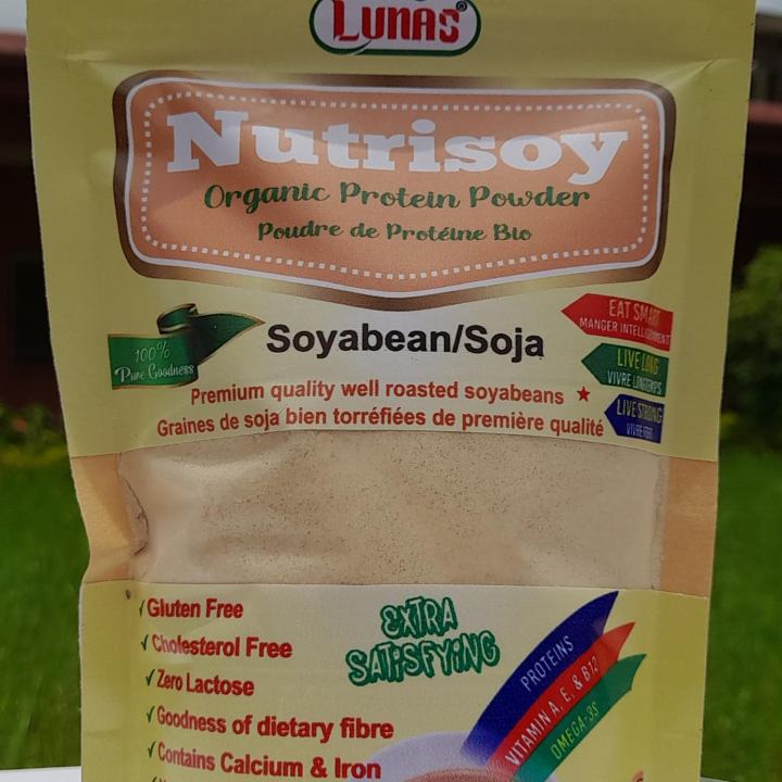 Soyabeans protein powder.  250g
