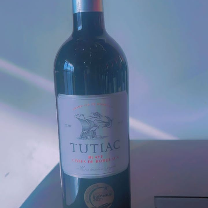 Vin TUTIAC (côtes de Bourg)2020