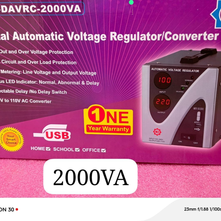 regulator 2000w ND and LG