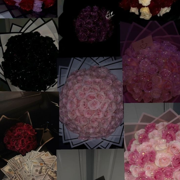 Satin Ribbon bouquet