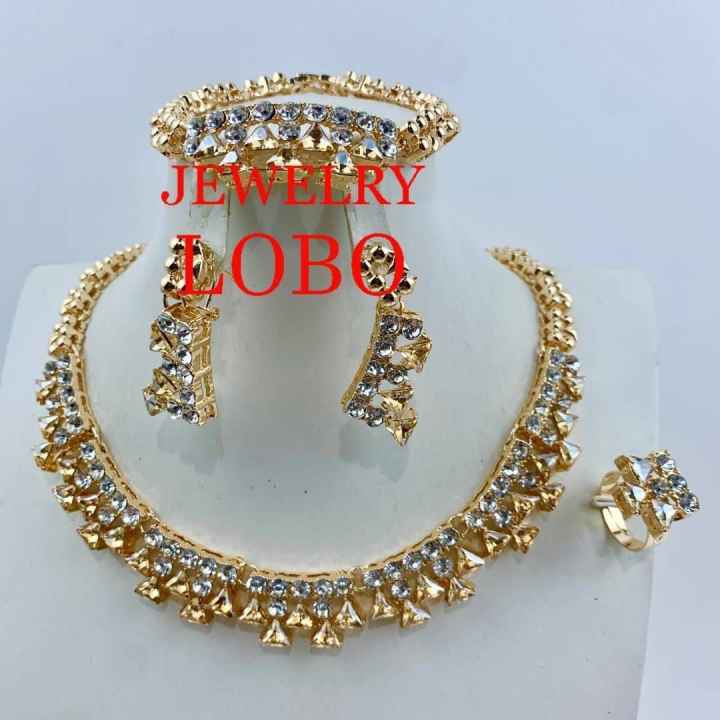 ensemble collier doré