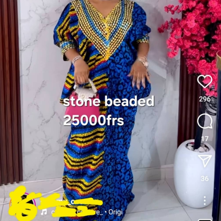 Ankara gown