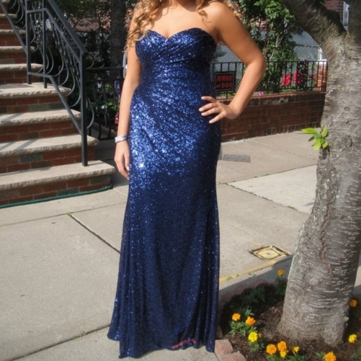 robe bleue