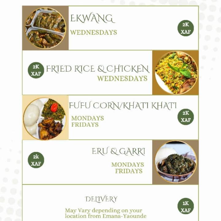 Food Menu