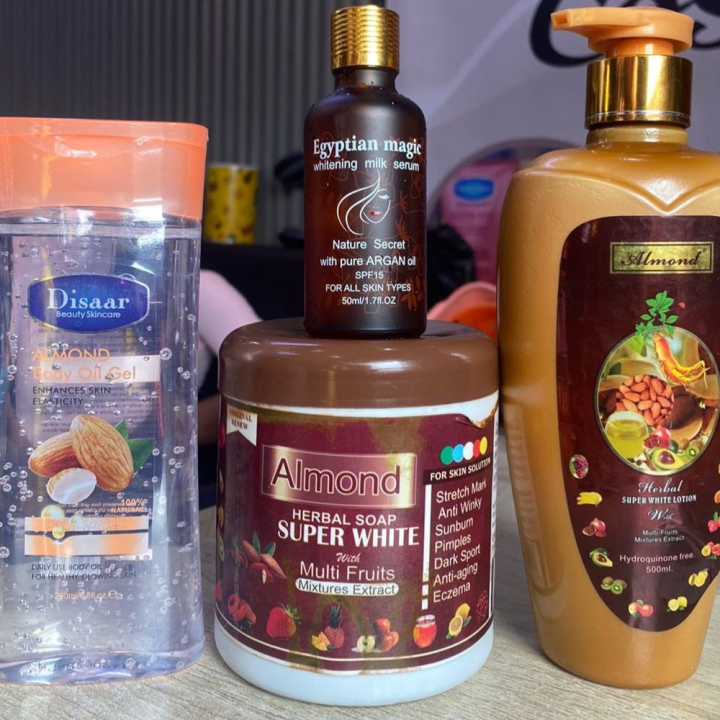pack almond lotion