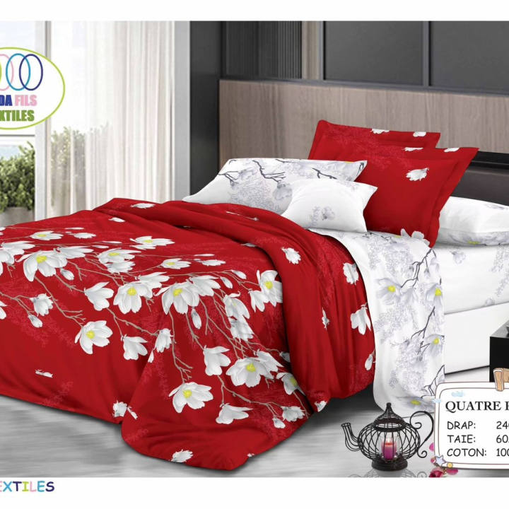 draps en coton