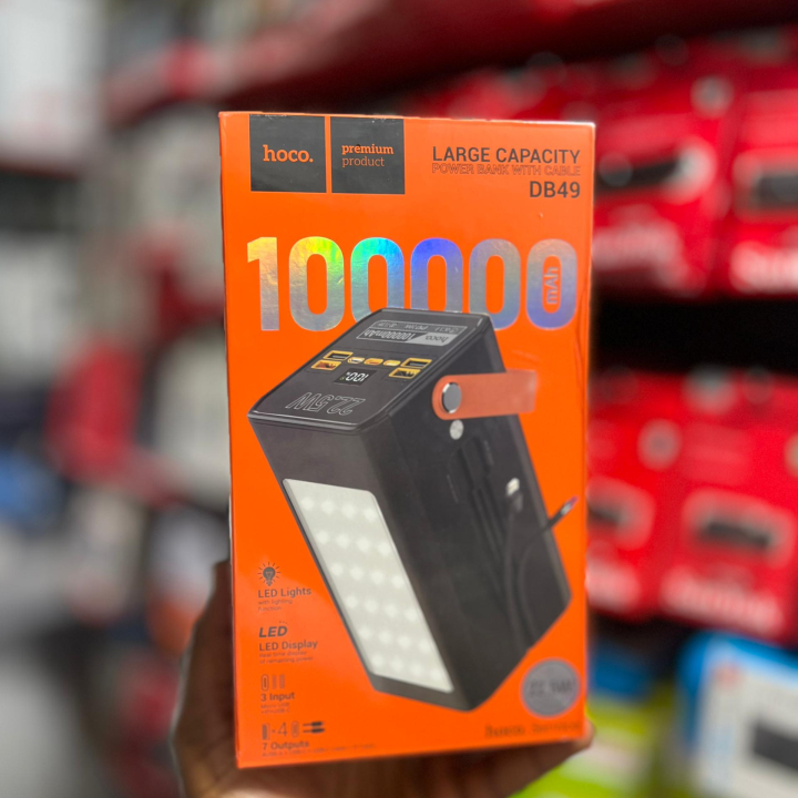 Powerbank Hoco 100 000mAh, fast charging 22,5W