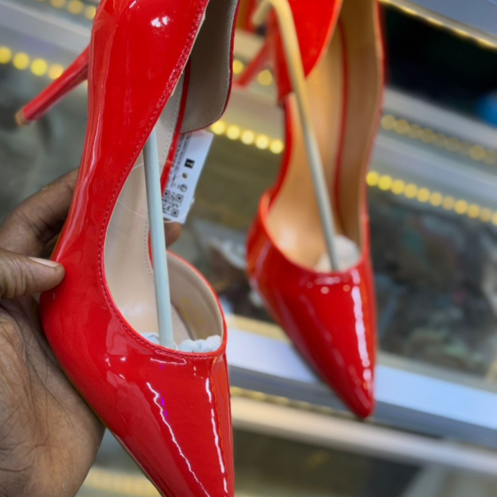 scarpin rouge