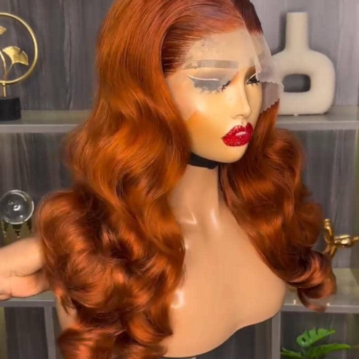 brésilienne couleur carotte