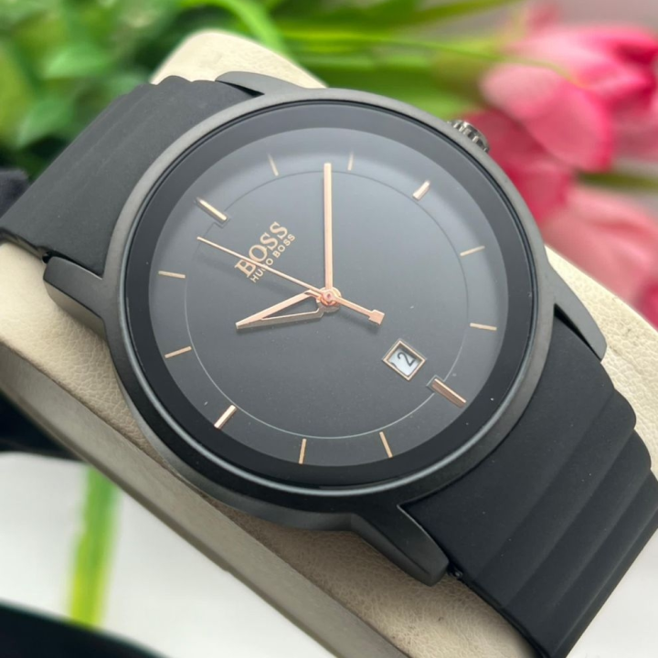 Hugo Boss rubber hand