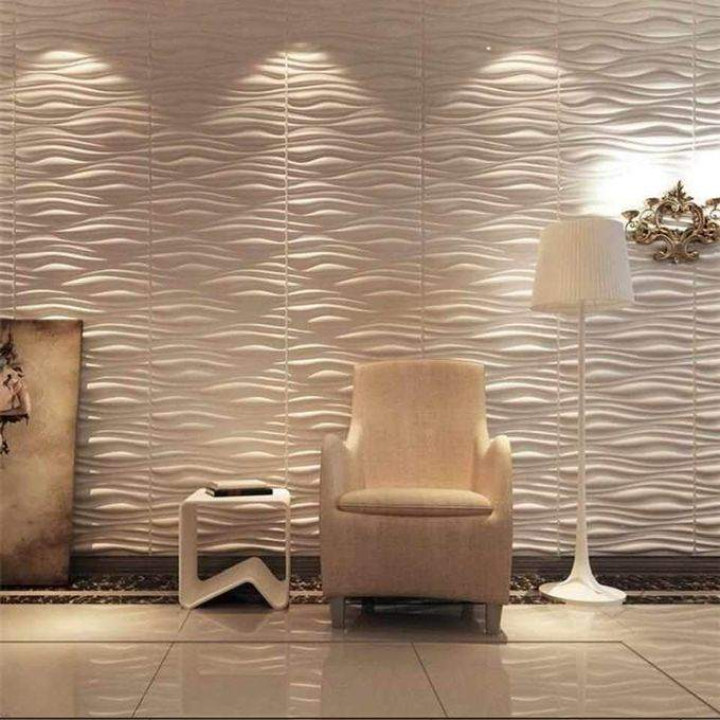 3D wall panel (white)