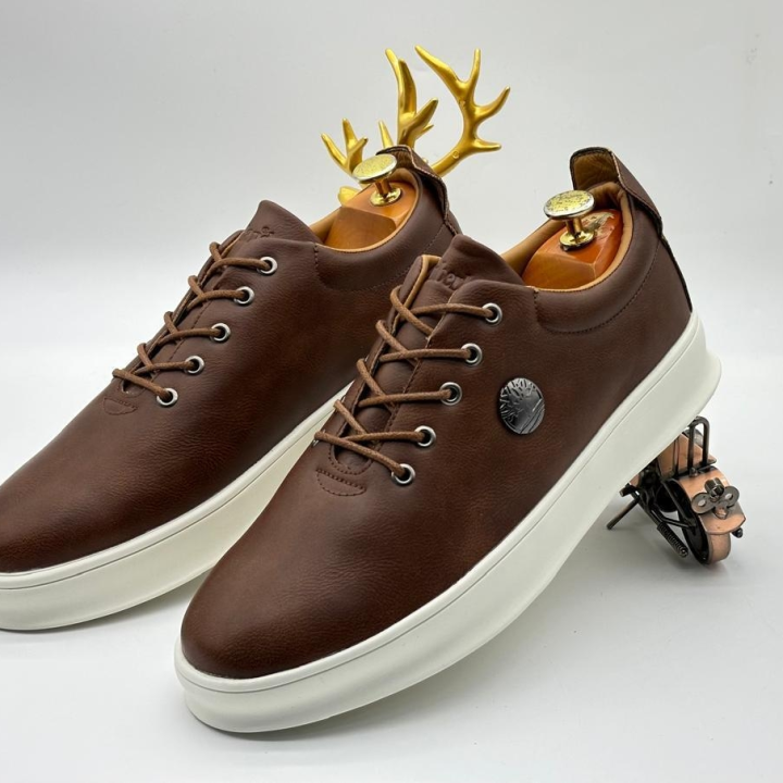 Vans marron