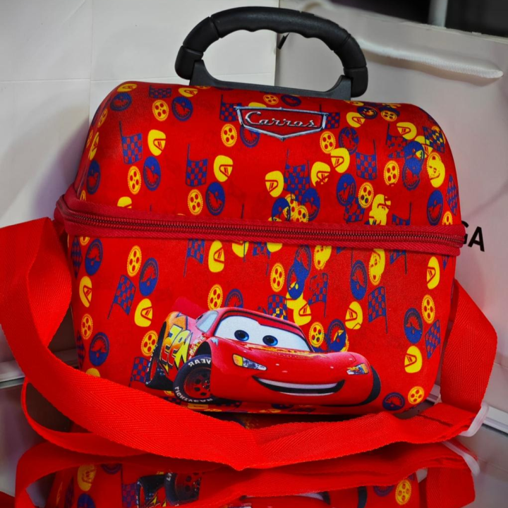 bag lunch cars flash mcQween