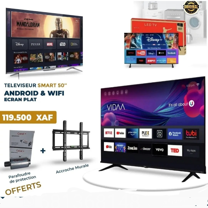 Écran 50" Smart Android