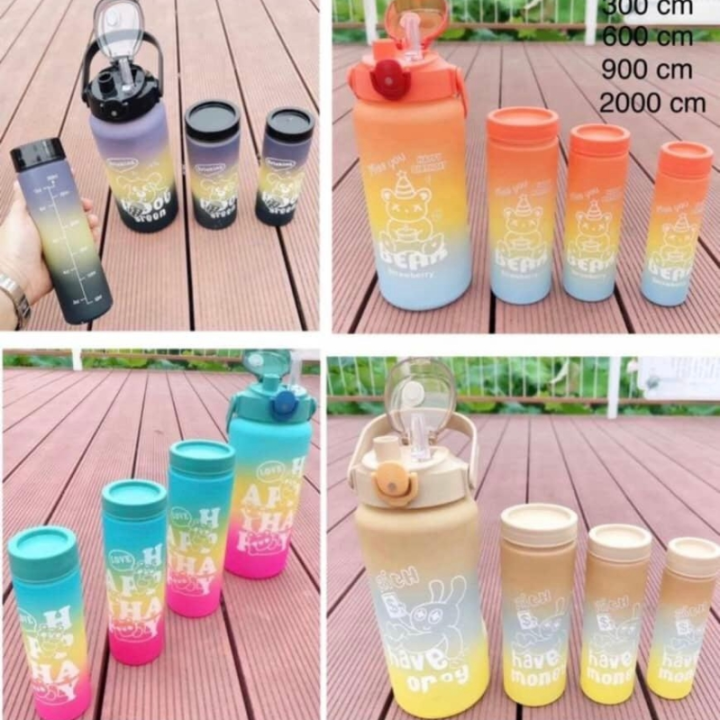 Drinking water bottles