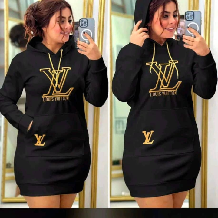 robe noire Luis Vuitton