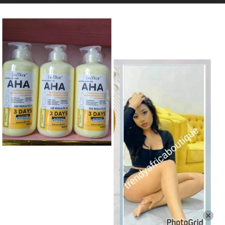 lotion AHA