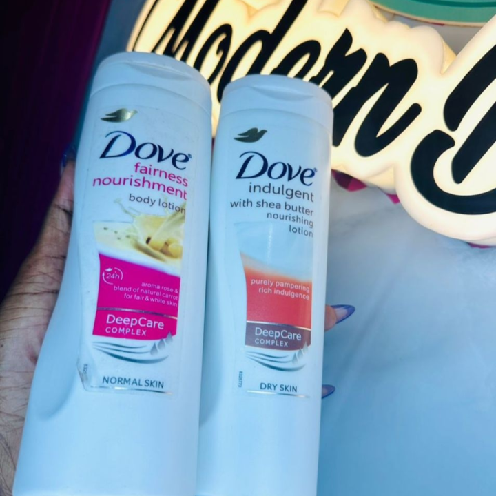 Dove lotion