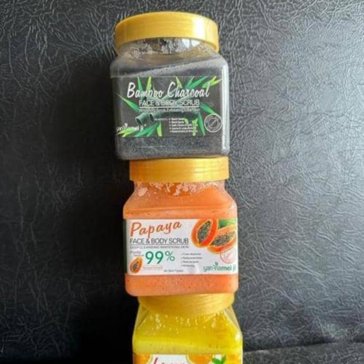 papaya face and body scrub