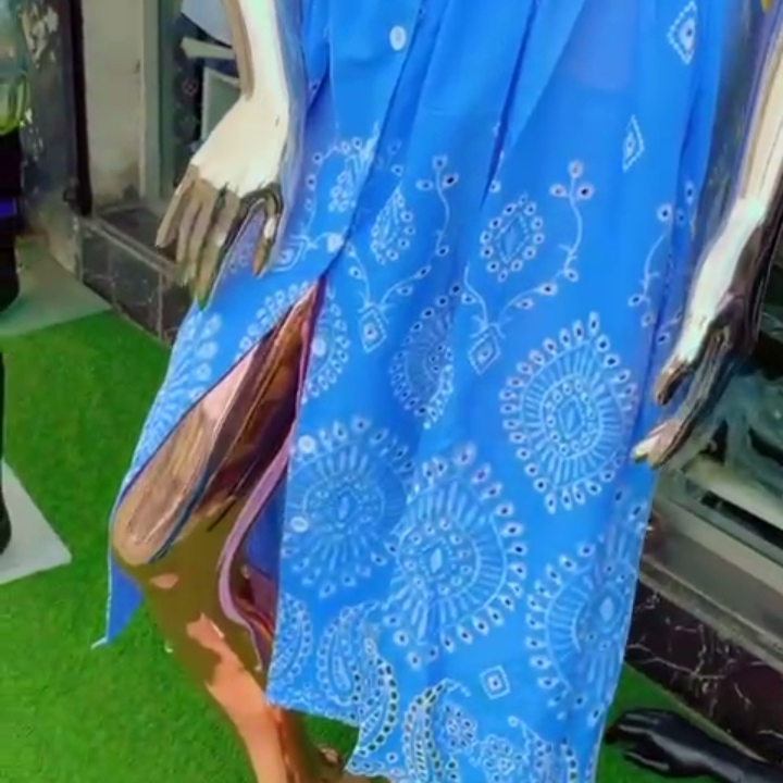 robe bleue