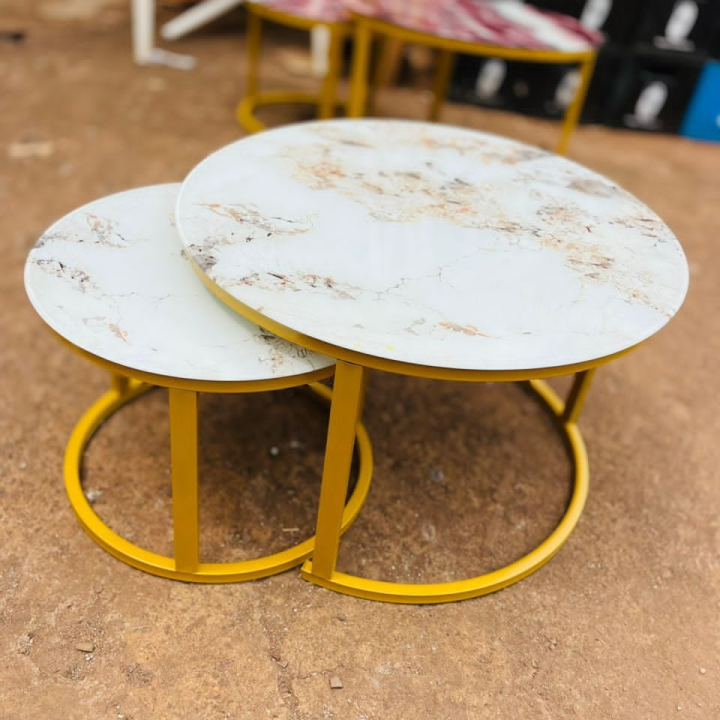 table double en marbre