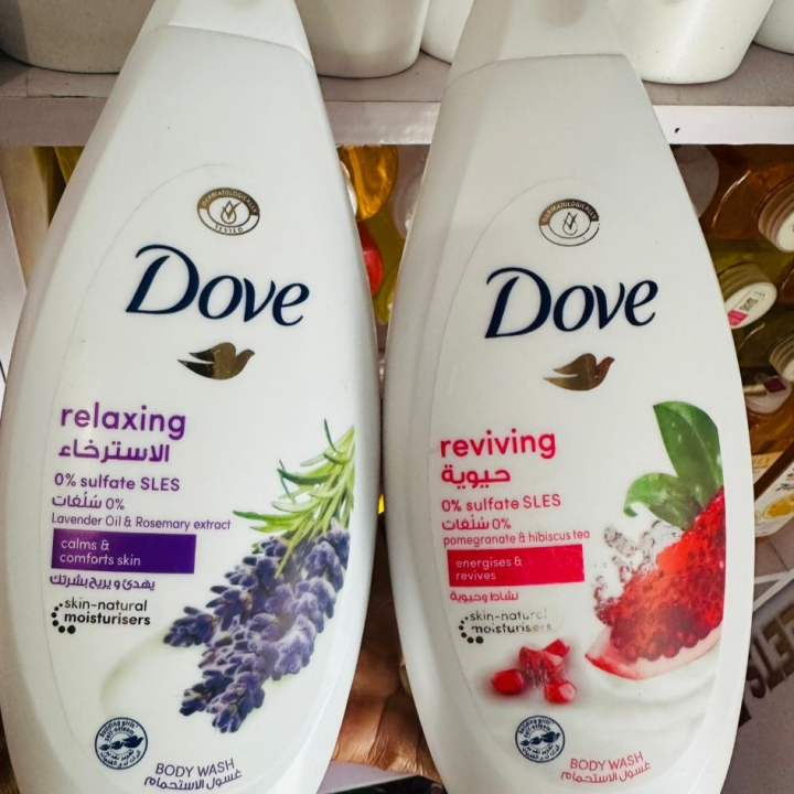 Dove body wash