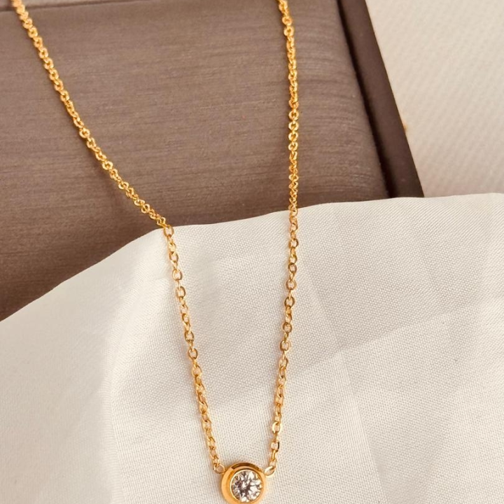 collier doré