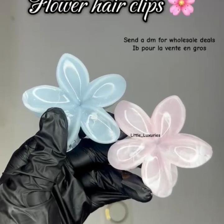 flower hair Clips