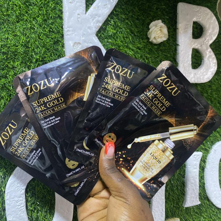 Premium Face Mask Gold