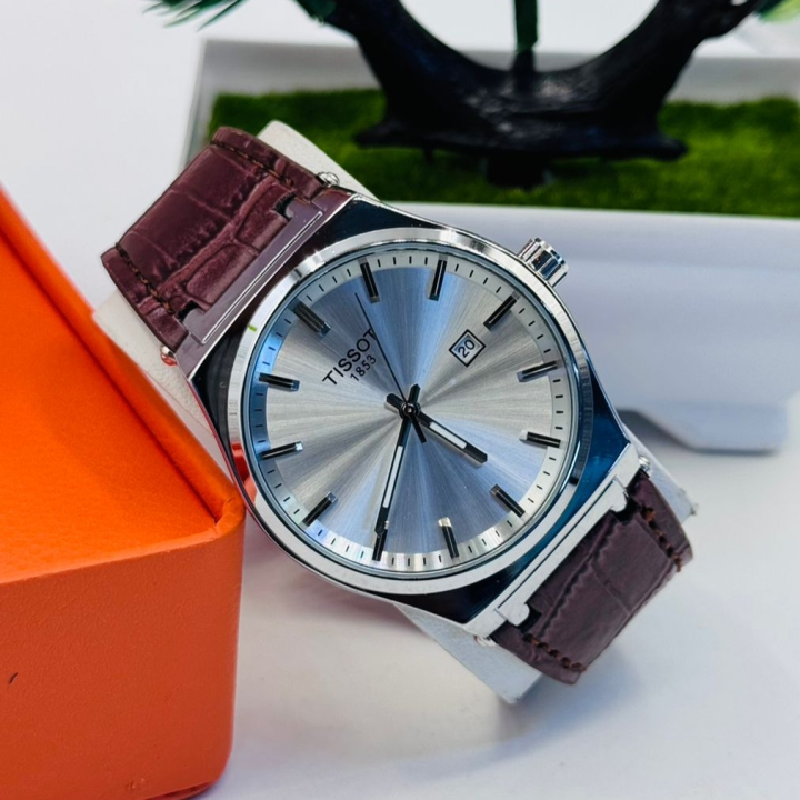 Tissot leather hand