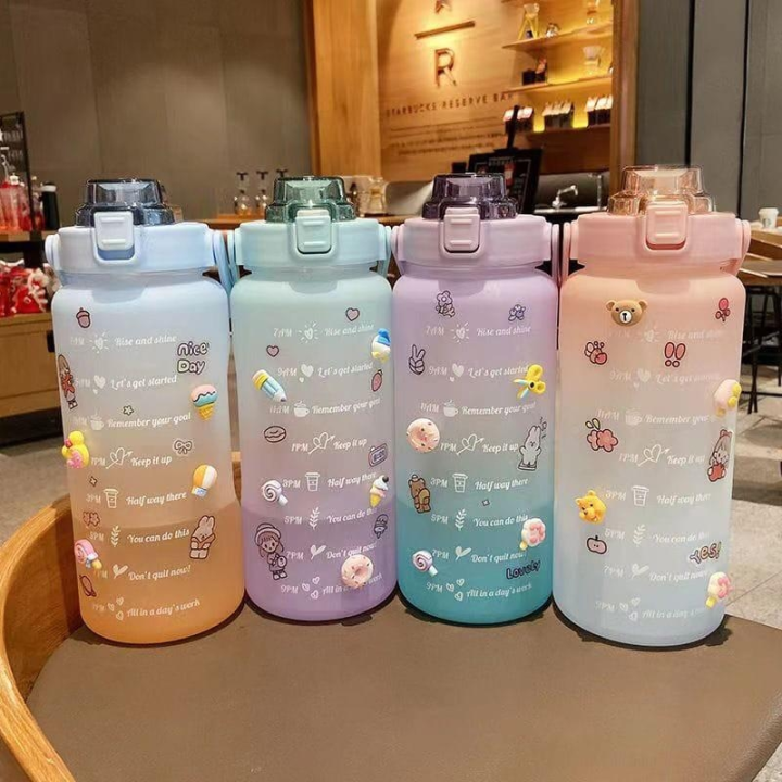motivational water bottle