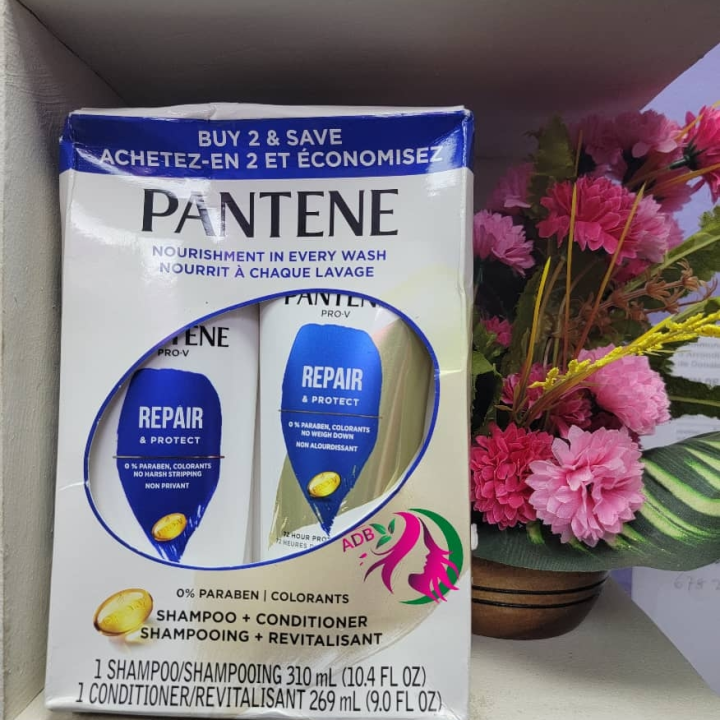 pantene shampoo and conditionner