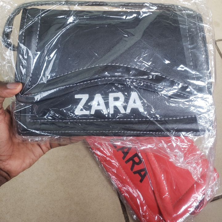 Black Zara handbag