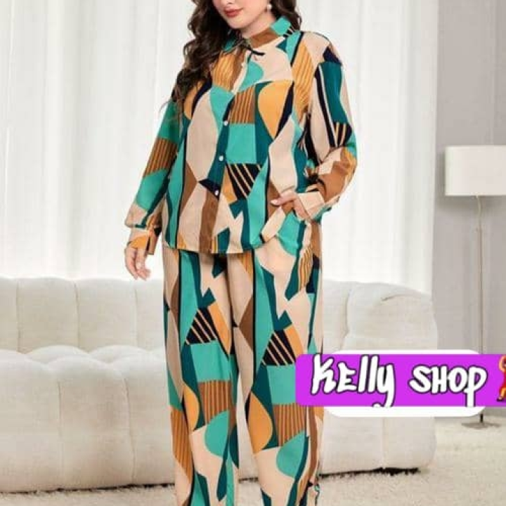ensemble femme ( pantalon, chemise)