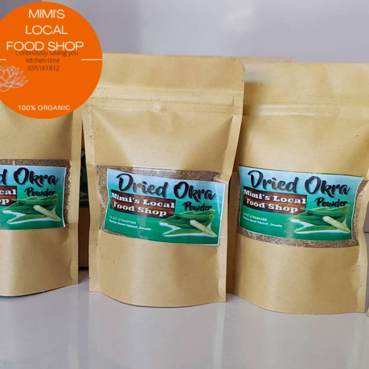 Dried okra
