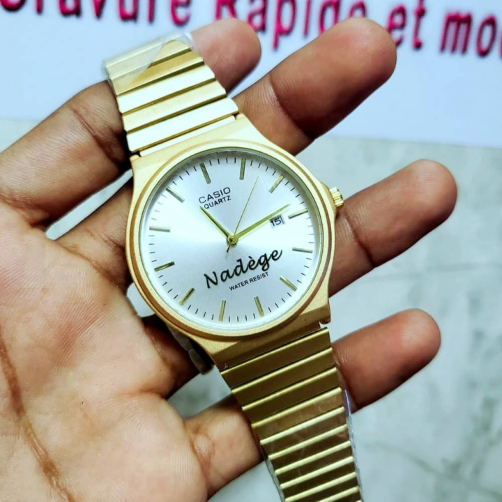 montre personnalisé