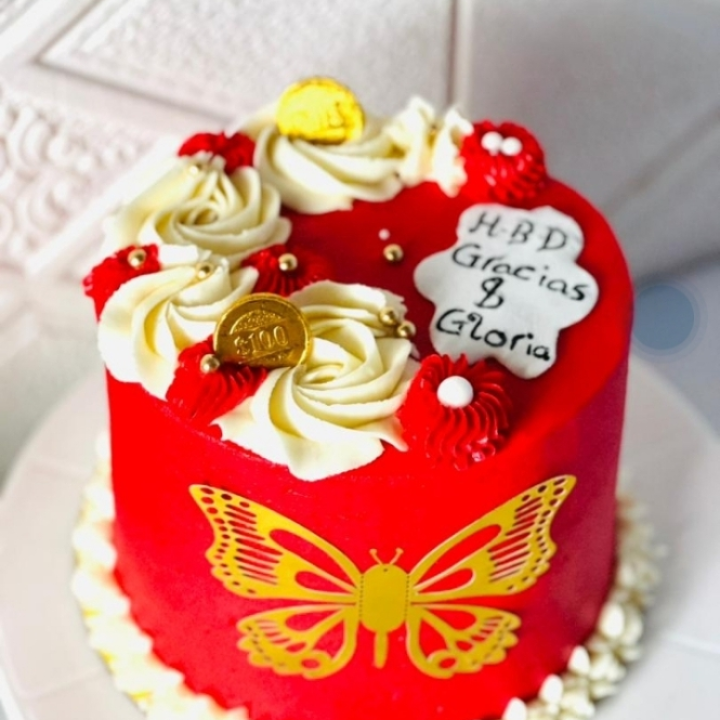 low budget cake
