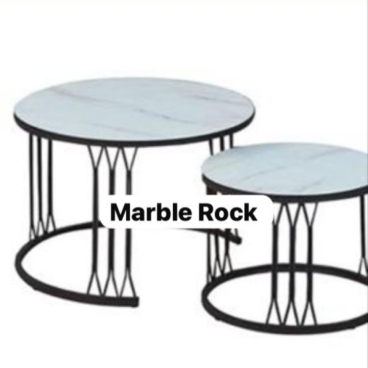 table double en marbre