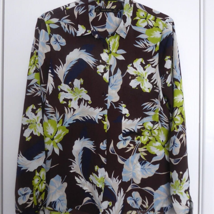 chemise fleurie