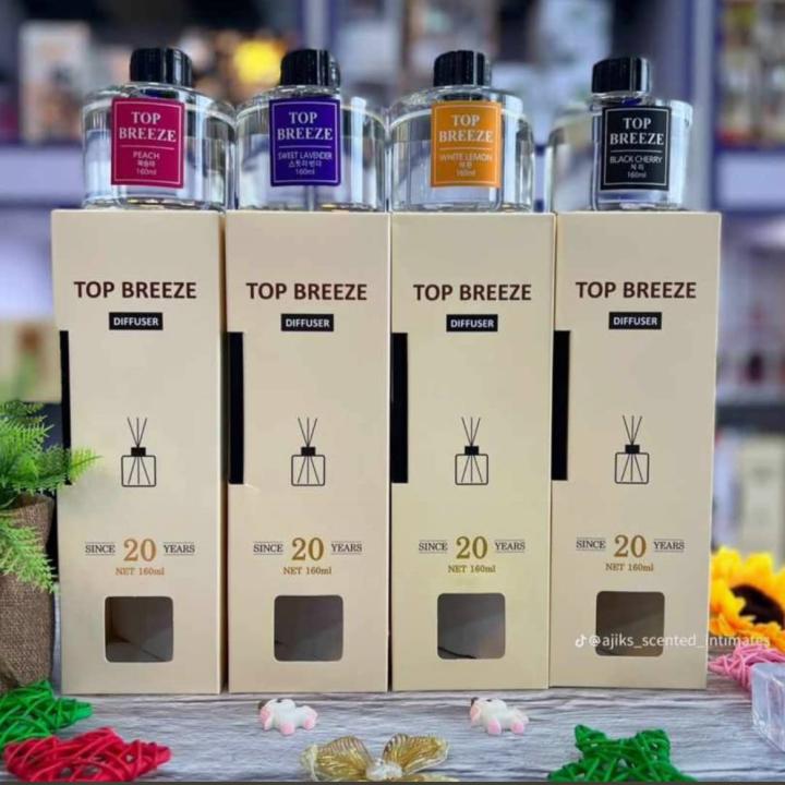 Top breeze diffusers