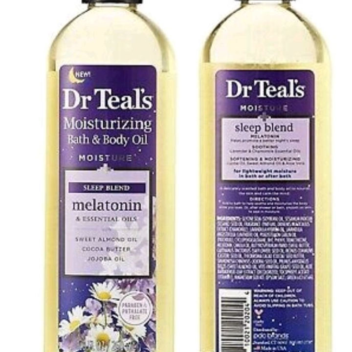 Dr Teal's moisturizing body oil