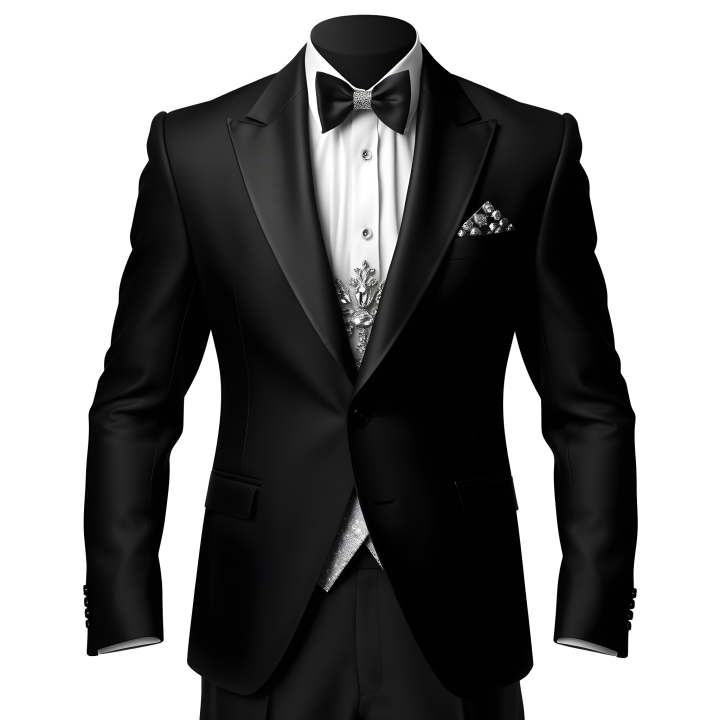 Midnight Majesty Tuxedo Design