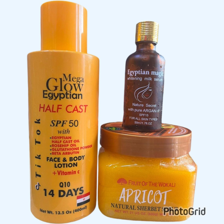 gamme de produits cosmétiques