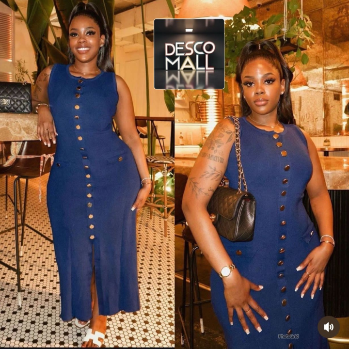 robe bleue