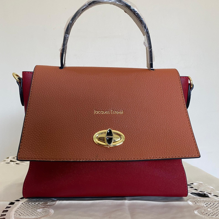sac à main bordeaux Jacques Esterel