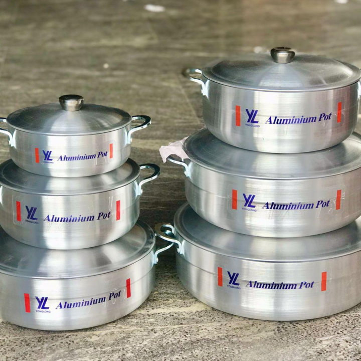 Aluminum pots