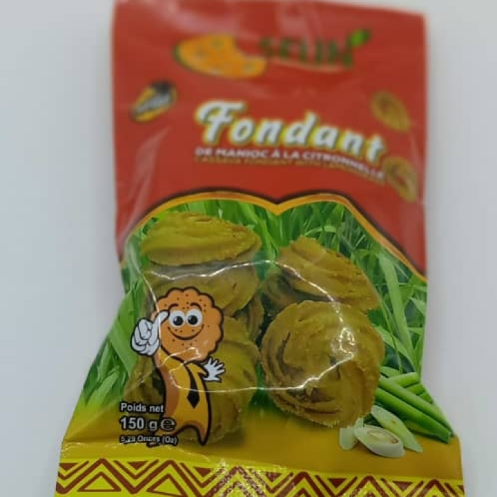 fondant de manioc à la citronnelle