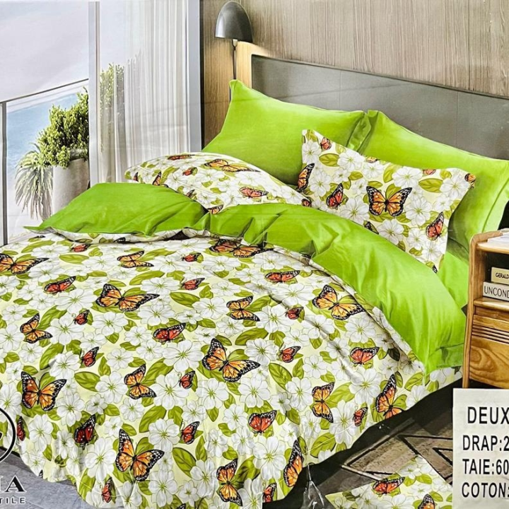 draps en coton