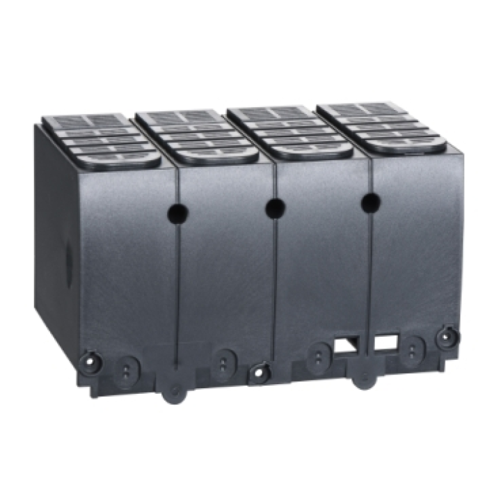 CACHE BORNES LONG 4P ACCESSOIRE DISJONCTEUR NSX400/630 INV/INS