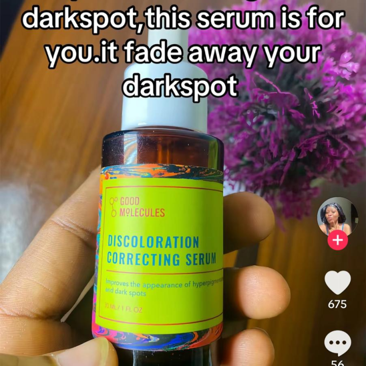 discoloration correcting serum